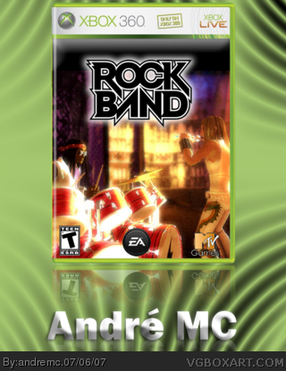 Rock Band box cover