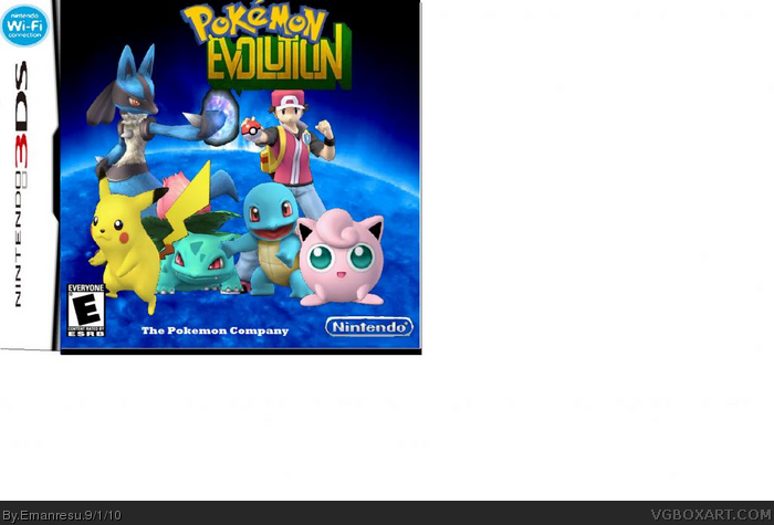 Pokemon Evolution box art cover