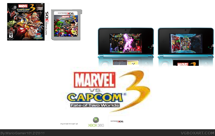 Marvel vs Capcom 3 box art cover