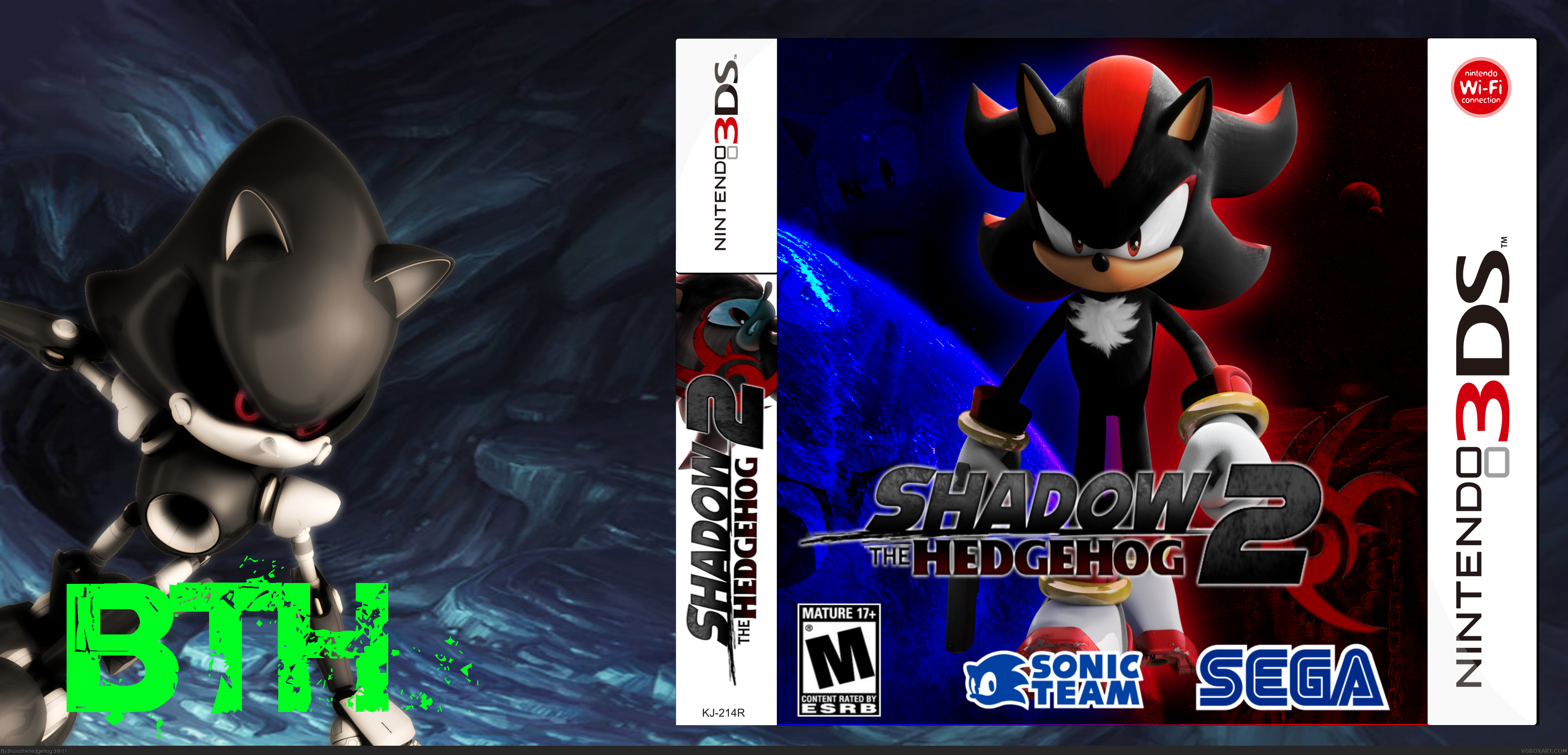 Shadow the Hedgehog  2 box cover