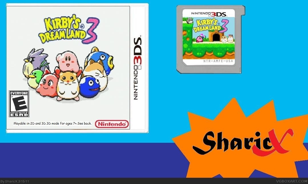 Kirby's Dream Land 3 box cover