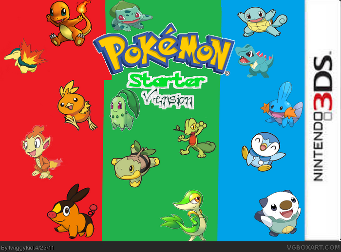 Pokemon Starter Version box art cover