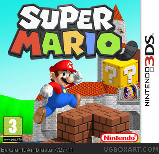Super Mario 3D box art cover