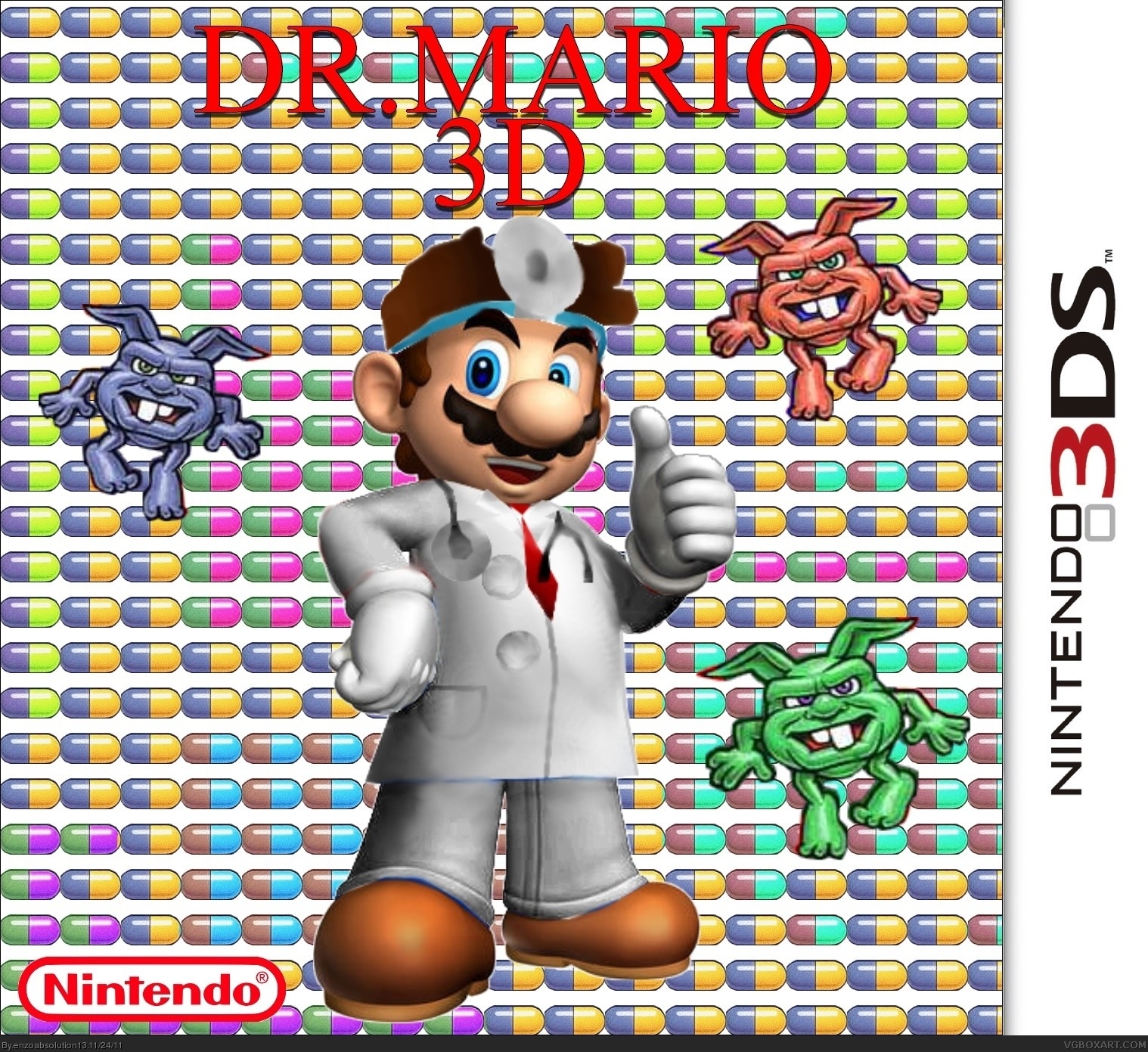 Dr. Mario box cover