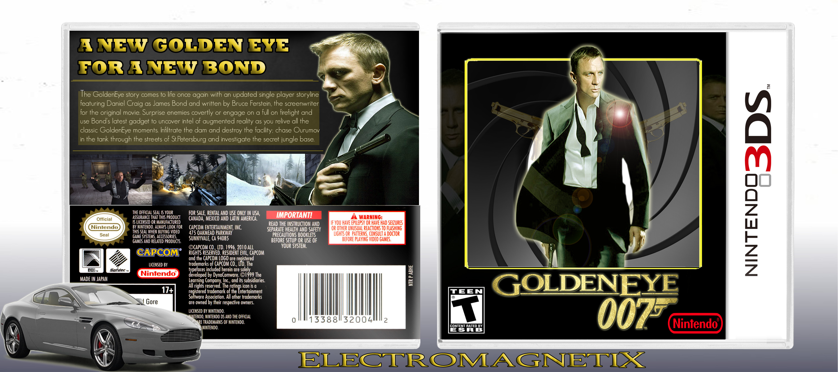 007 GoldenEye box cover