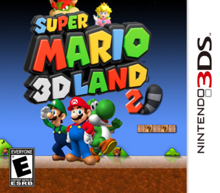 Super Mario 3D Land 2 box art cover