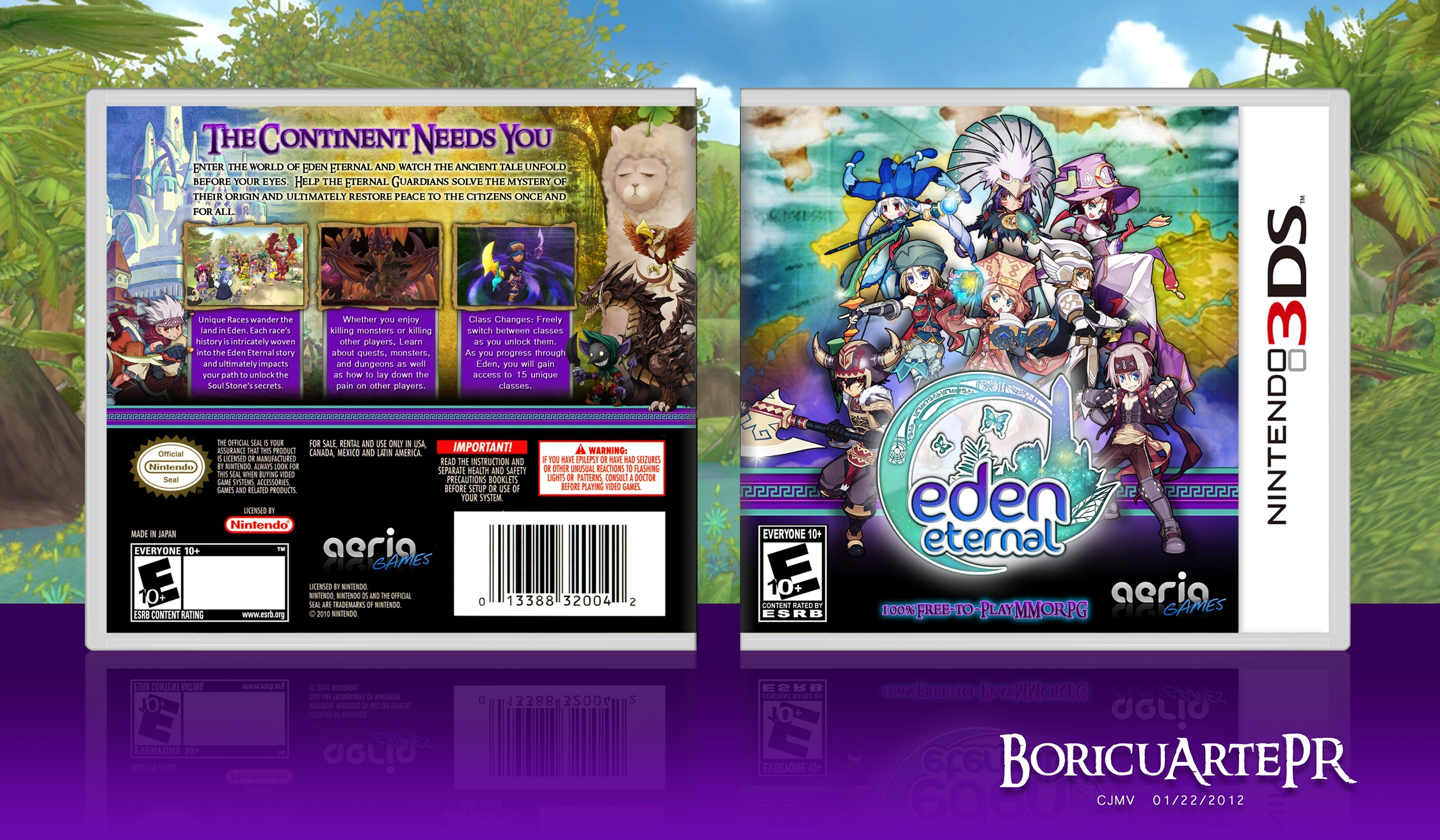 Eden Eternal box cover