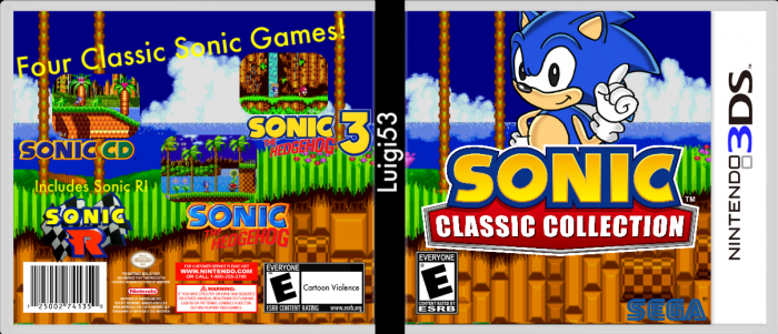 Sonic Classic Collection box art cover