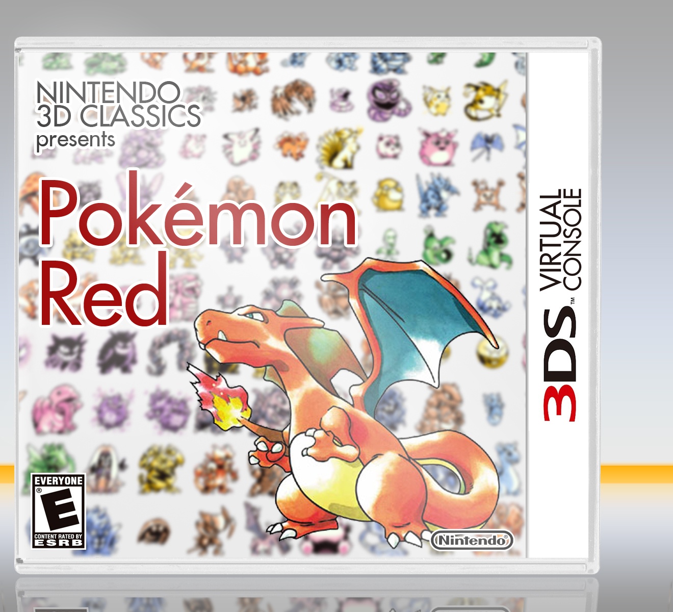 3D Classics: Pokemon Red box cover