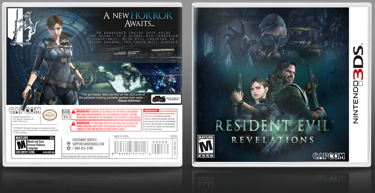 Resident Evil: Revelations box cover