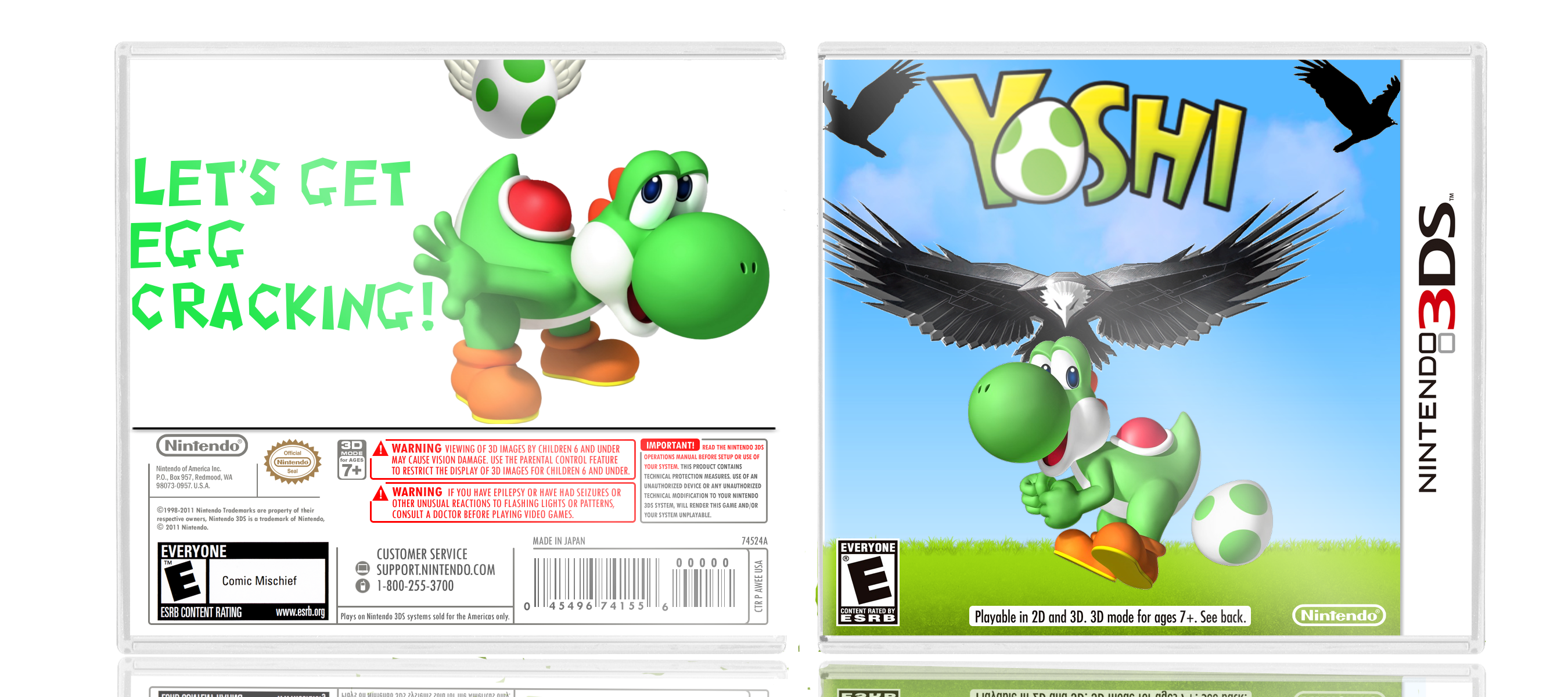 Yoshi 3D box cover