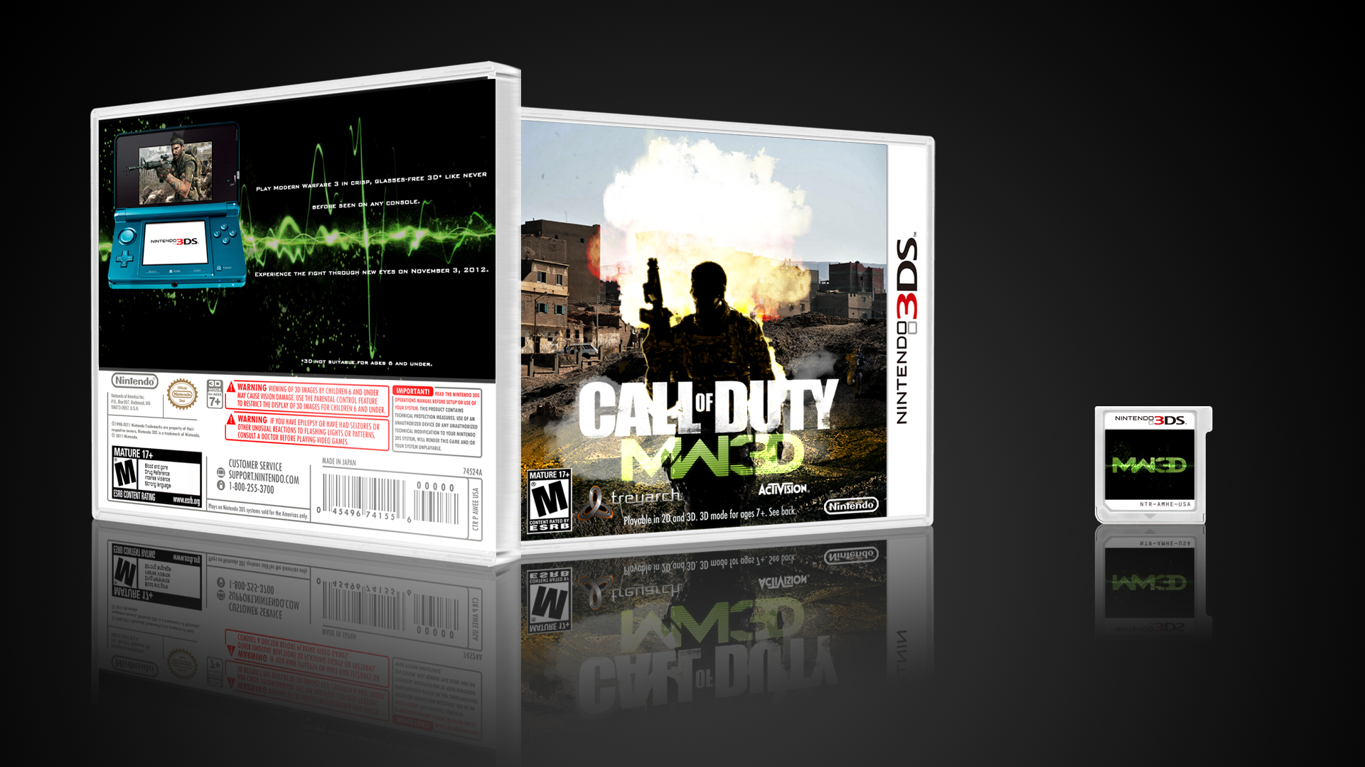 Modern Warfare 3D box cover