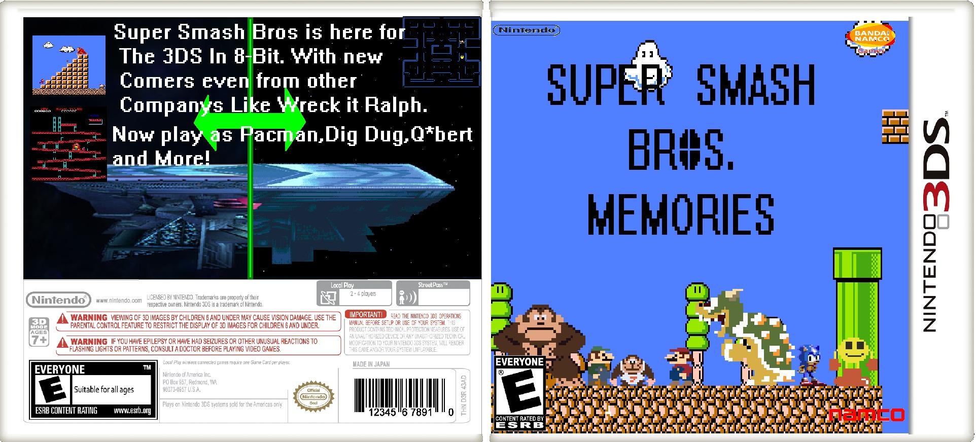 Super Smash Bros. Memories box cover
