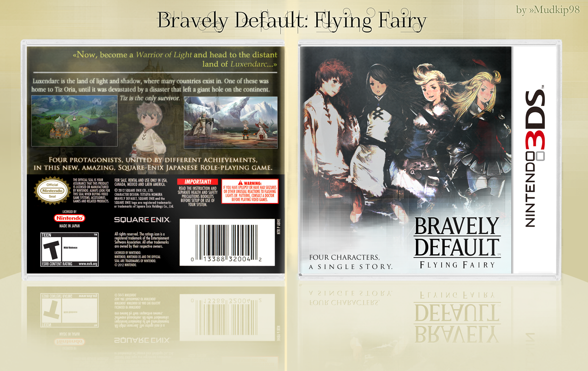 Bravely Default: Flying Fairy box cover
