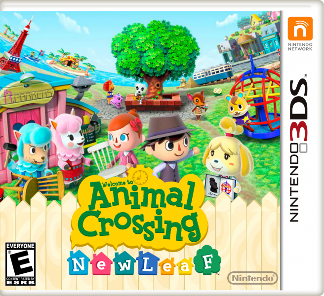 Animal Crossing: New Leaf box art cover