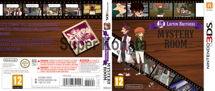 Layton Brothers: Mystery Room box art cover