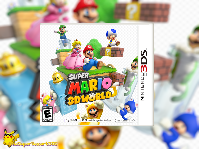 Super Mario 3D World box cover