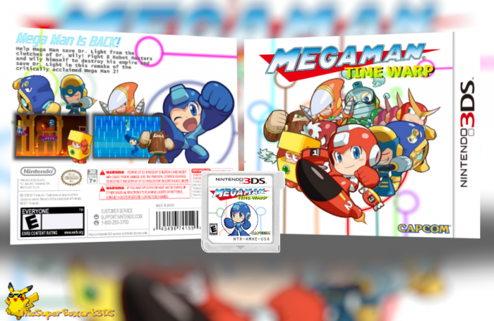 Mega Man Time Warp box art cover