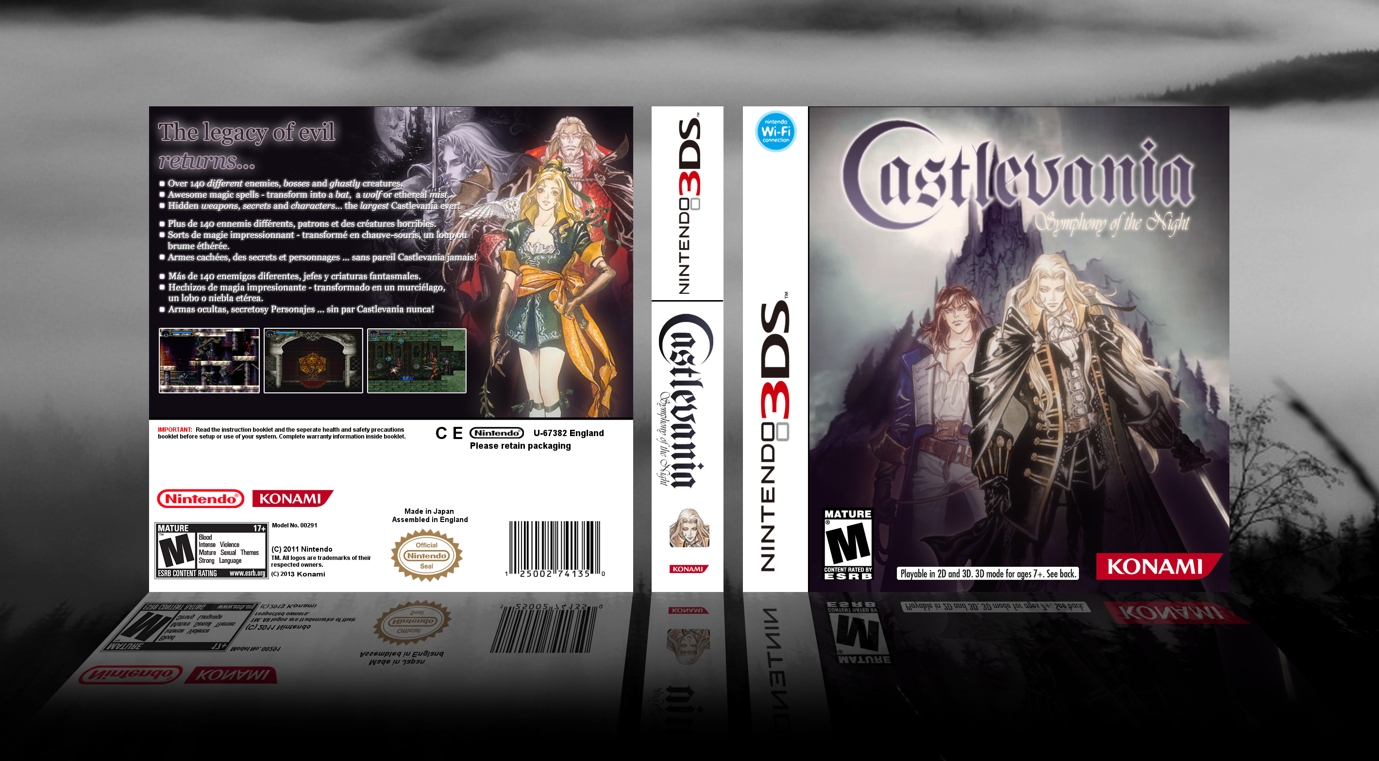 Castlevania: Symphony of the Night box cover