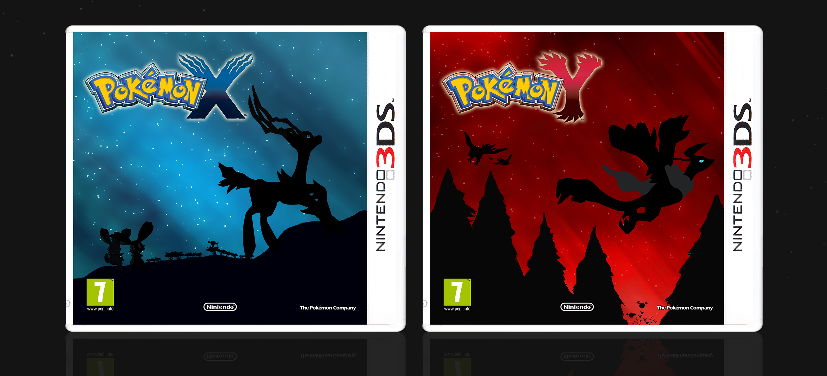 Pokemon X & Pokemon Y box cover