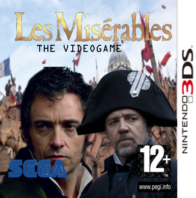 Les Miserables: The Videogame box cover