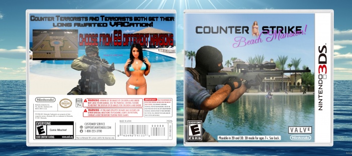 Counter-Strike: Beach Mansion box art cover