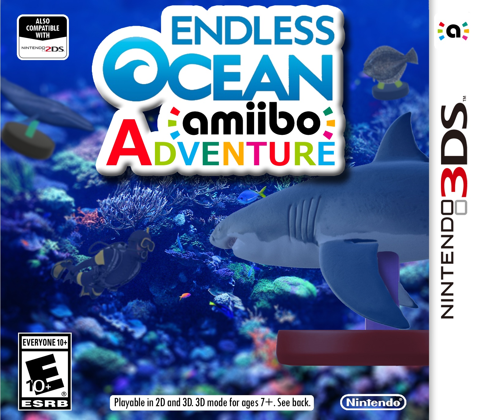 Endless Ocean Amiibo Adventure box cover
