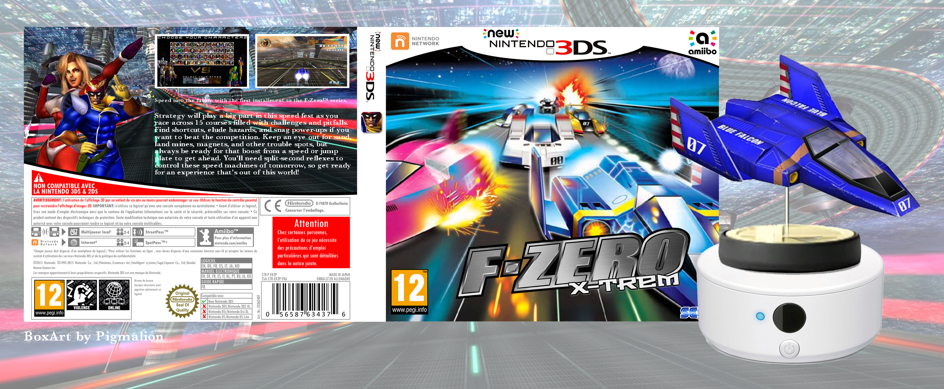 F-Zero X-trem box cover