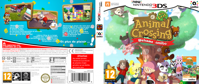 Animal Crossing : Welcome Amiibo box art cover