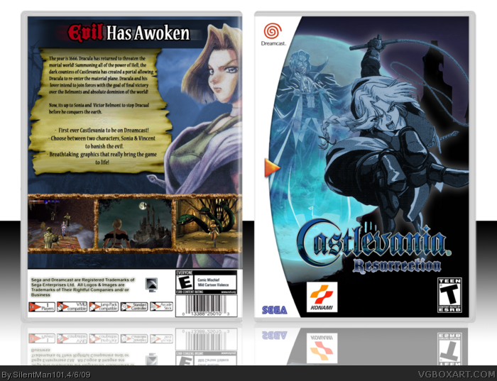Castlevania: Resurrection box art cover