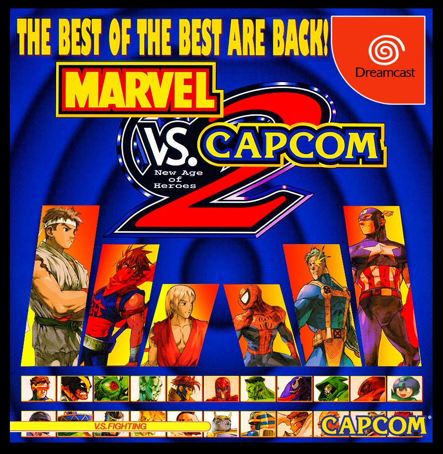 Marvel vs Capcom 2: New Age of Heroes box cover