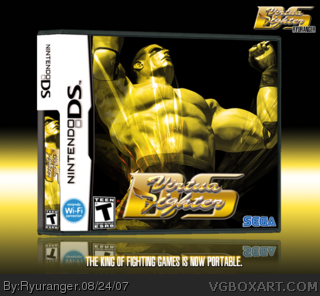 Virtua Fighter DS box cover