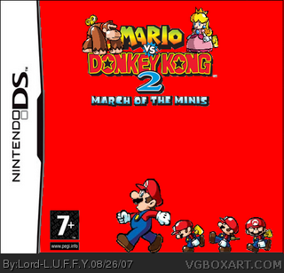 Mario vs Donkey Kong 2: March of the Minis box cover