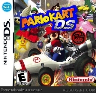 Mario Kart DS 2 box cover