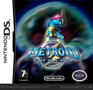 Metroid Fusion 2 box cover