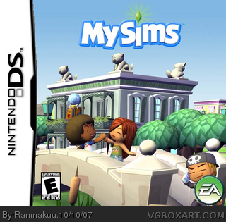 Mysims box cover