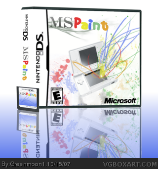MS Paint box art cover