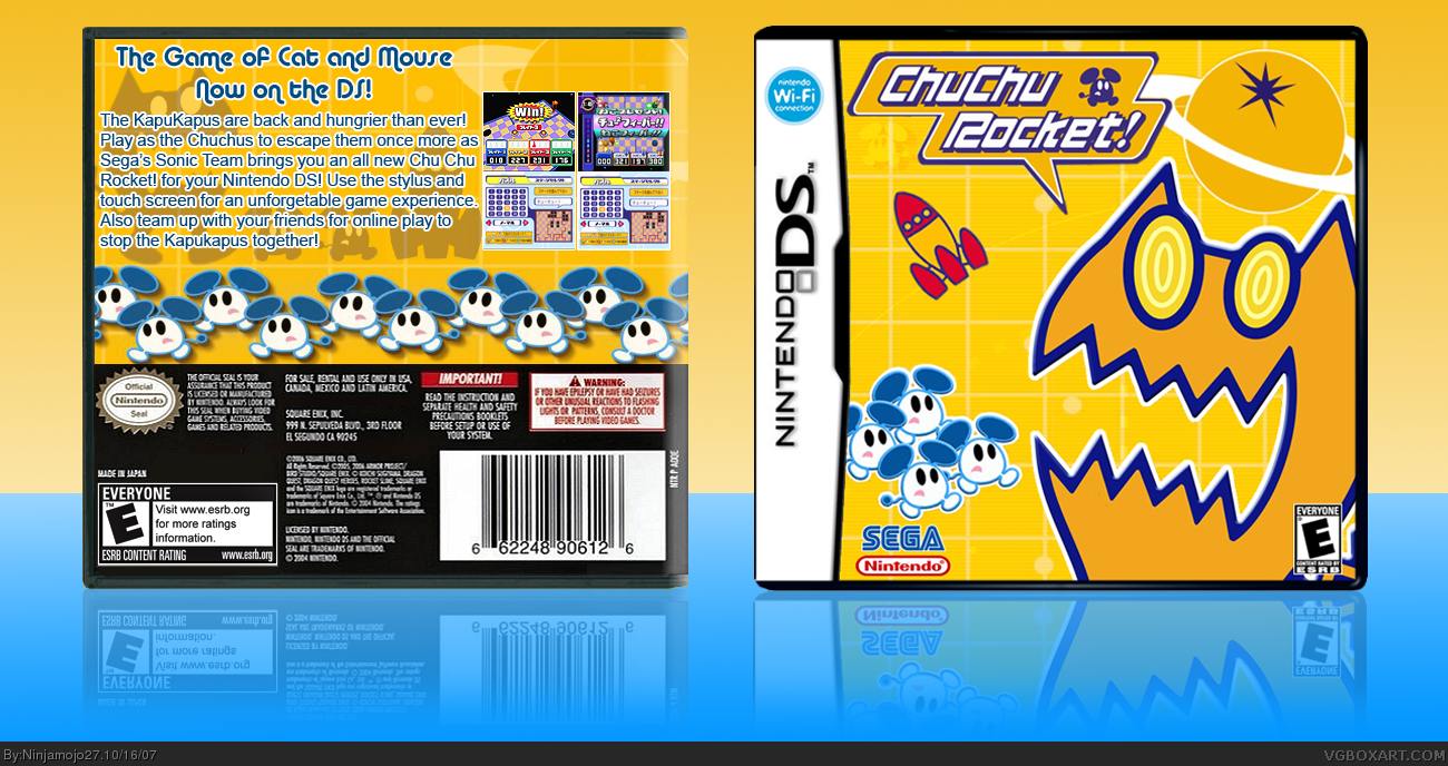 Chu Chu Rocket box cover