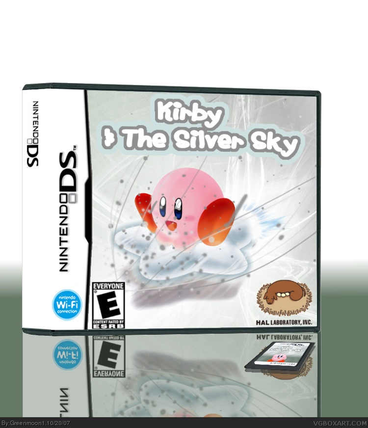Kirby & The Silver Sky box cover