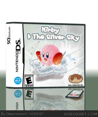 Kirby & The Silver Sky box art cover