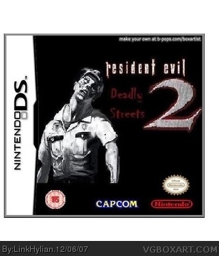 Resident Evil 2 box cover