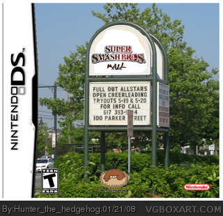 Super Smash Bros. Mall box cover