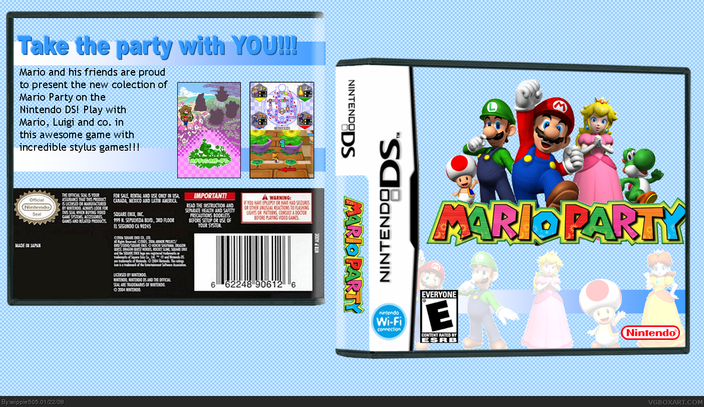Mario Party Collection box cover