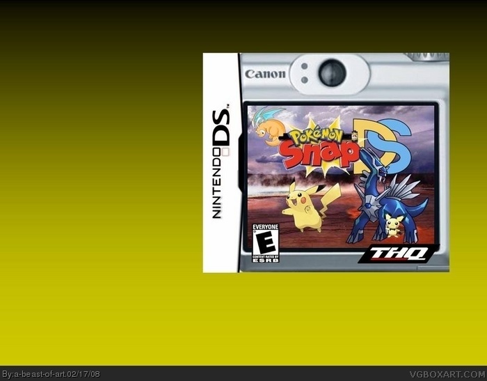 Pokemon Snap DS box art cover