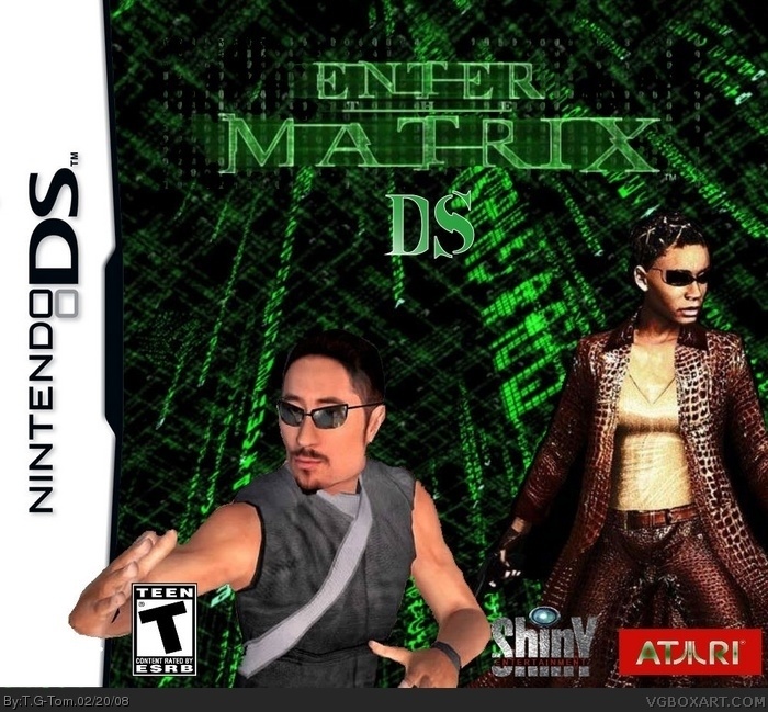 Enter the Matrix DS box art cover