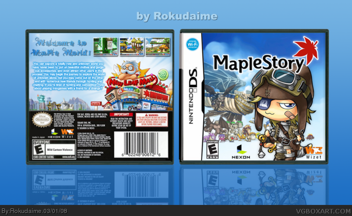 Maple Story box art cover