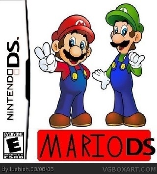 Mario DS box cover