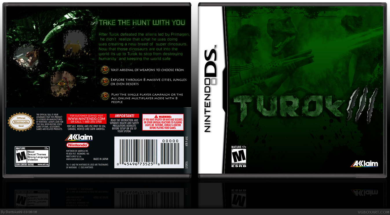 Turok III box cover