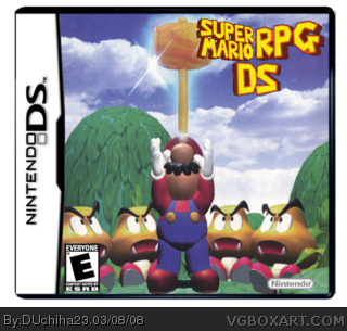 Super Mario RPG DS box cover