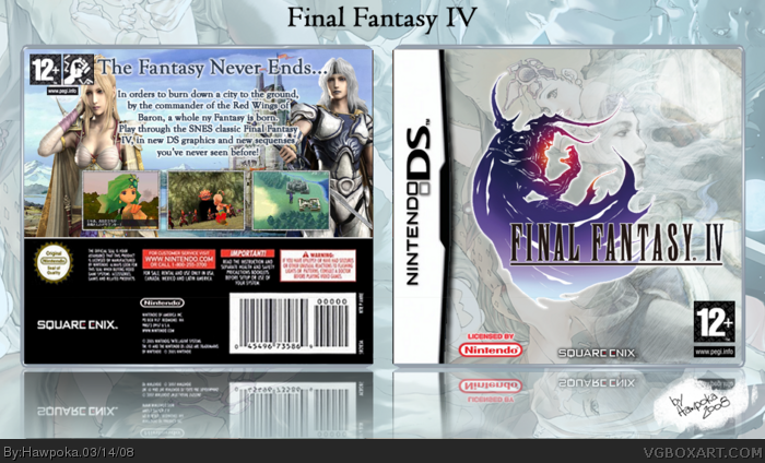 Final Fantasy IV box art cover
